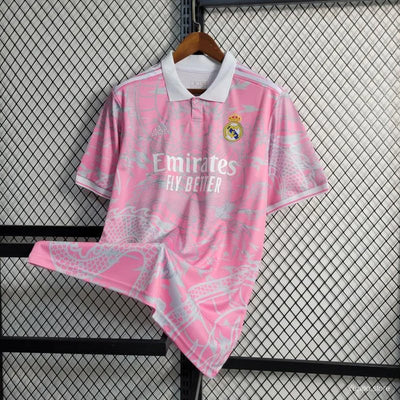 Real Madrid 23/24 Special Chinese Dragon Pink Shirt