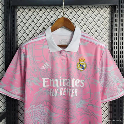 Real Madrid 23/24 Special Chinese Dragon Pink Shirt