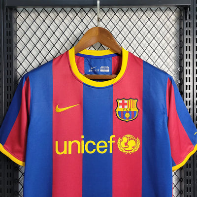 FC Barcelona 10/11 Retro Home Shirt