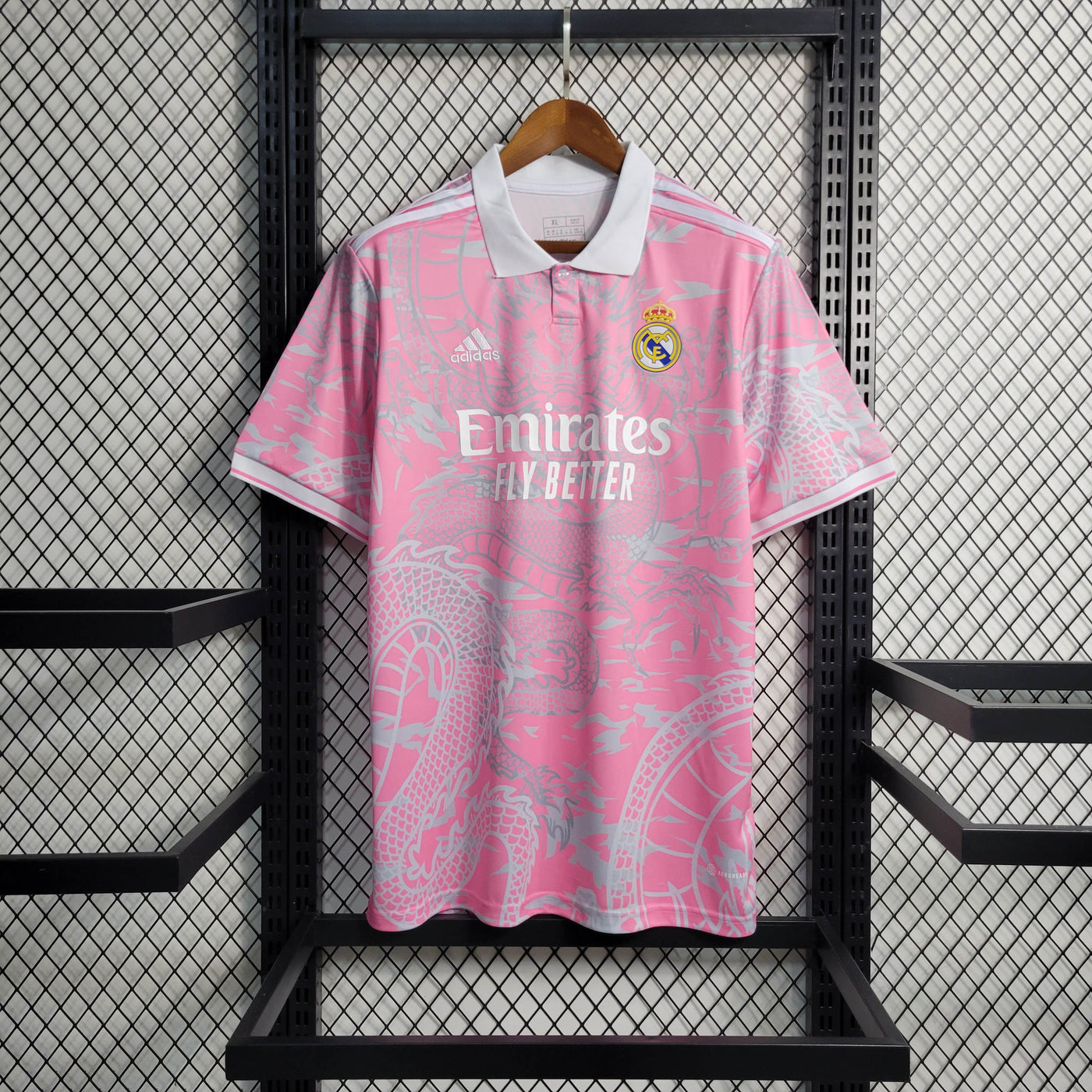 Real Madrid 23/24 Special Chinese Dragon Pink Shirt