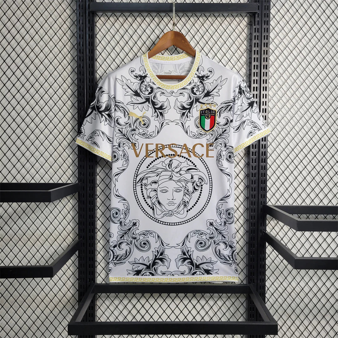 Italy x Versace 2023 Special Edition White Shirt