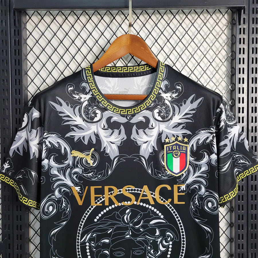 Italy x Versace 2023 Special Edition Black Shirt